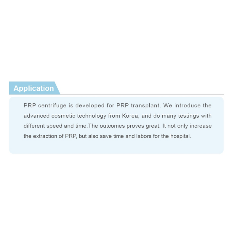 PRP Centrifuge Factory - OEM Portable 7ml-50ml Angle Rotor