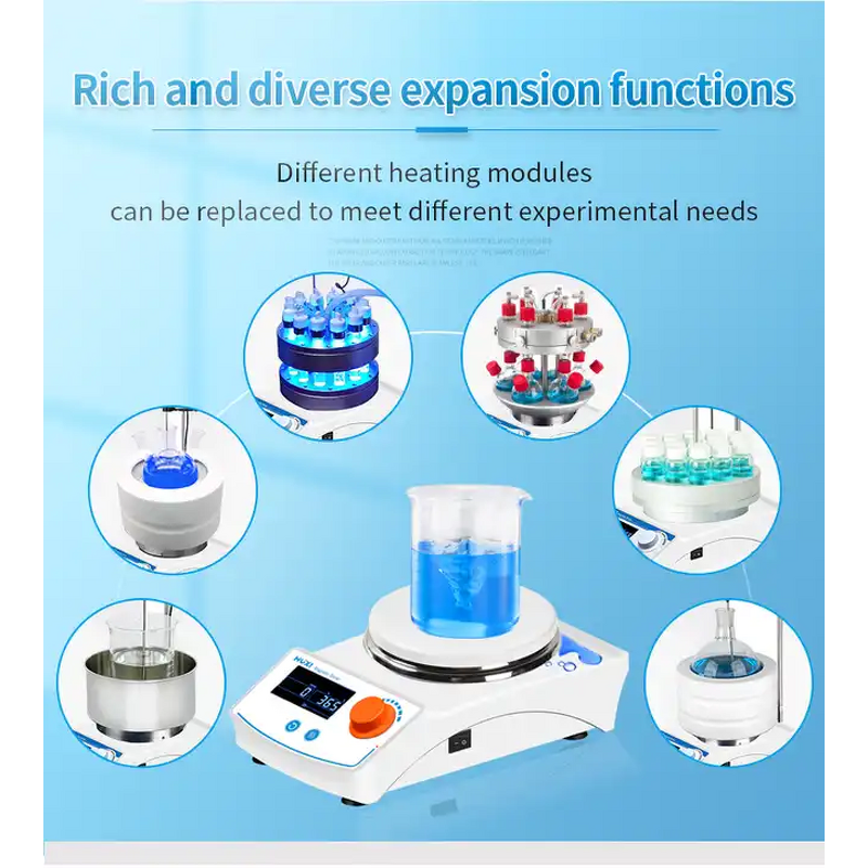 Magnetic Stirrer Factory - OEM 400C Big LCD Screen Laboratory