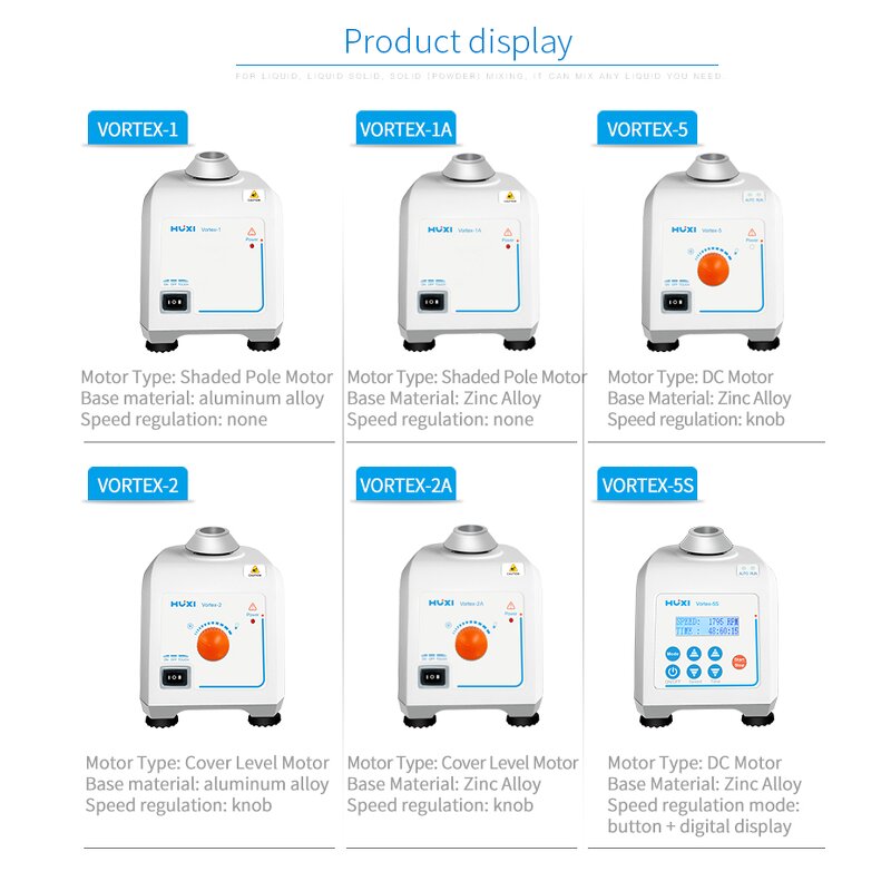 Vortex Mixer Factory - OEM 100-2800rpm Timer Setting Digital