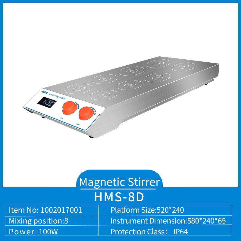 Magnetic Stirrer Factory - OEM 8 Position Without Heating
