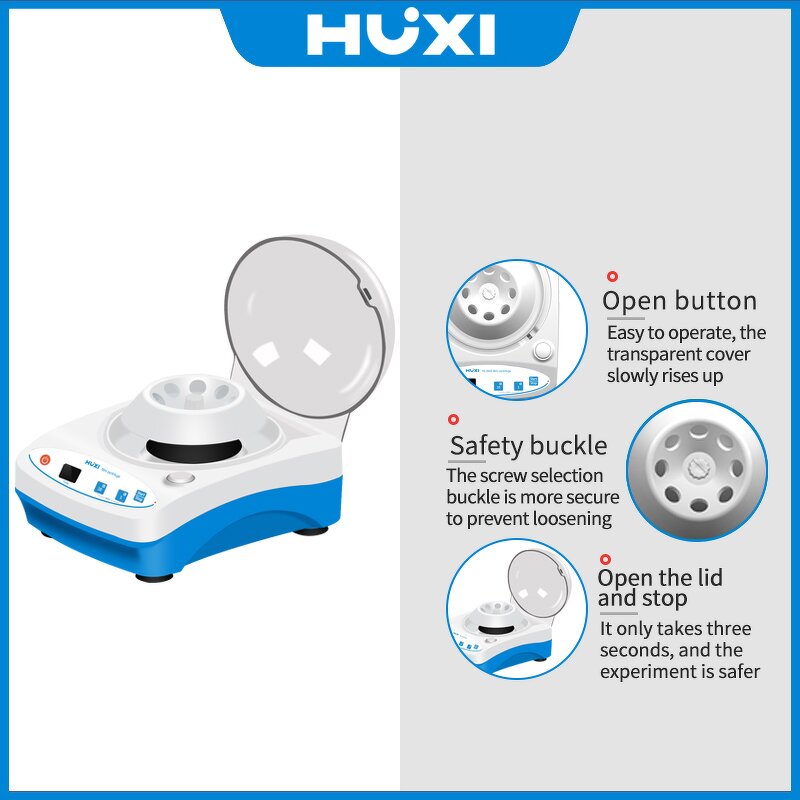 Handheld Centrifuge Manufacturer - OEM 4000rpm Medical PCR Plate