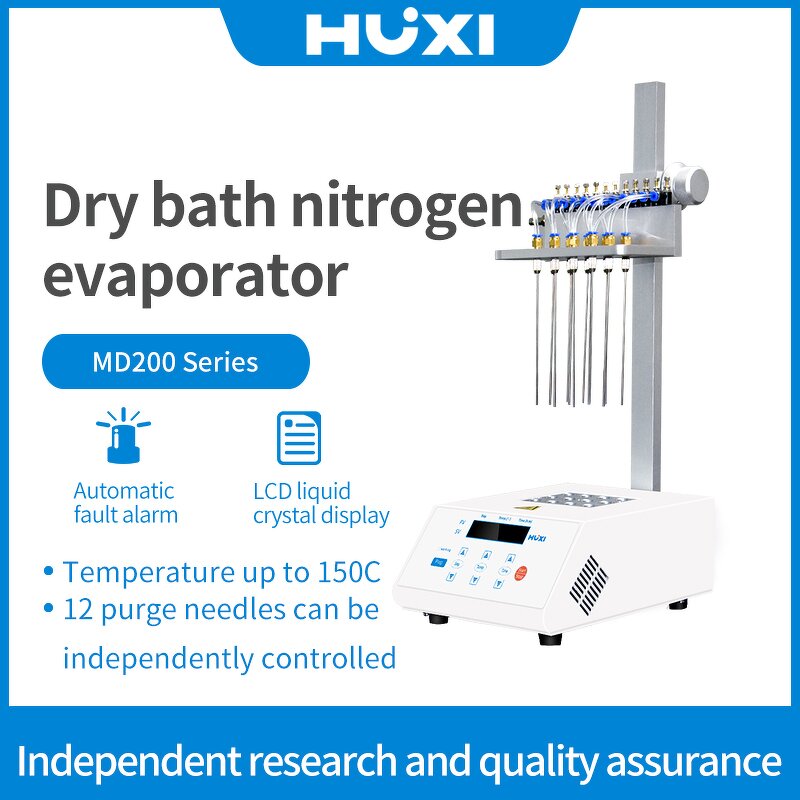Nitrogen Evaporator Factory - OEM 12 Position Dry Bath Customizable