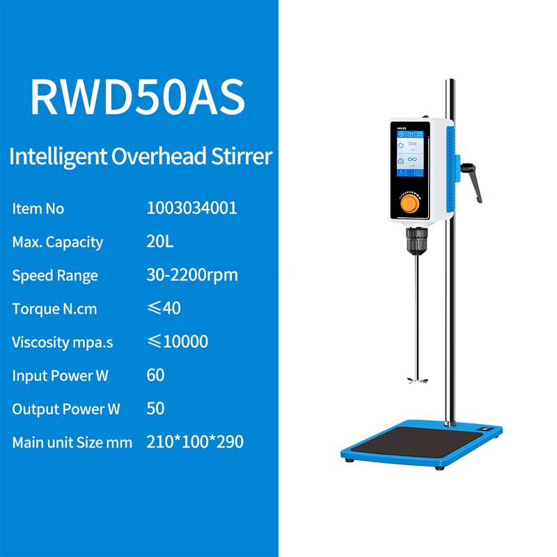 Overhead Stirrer Factory - OEM High Torque Touch Screen 40-200L