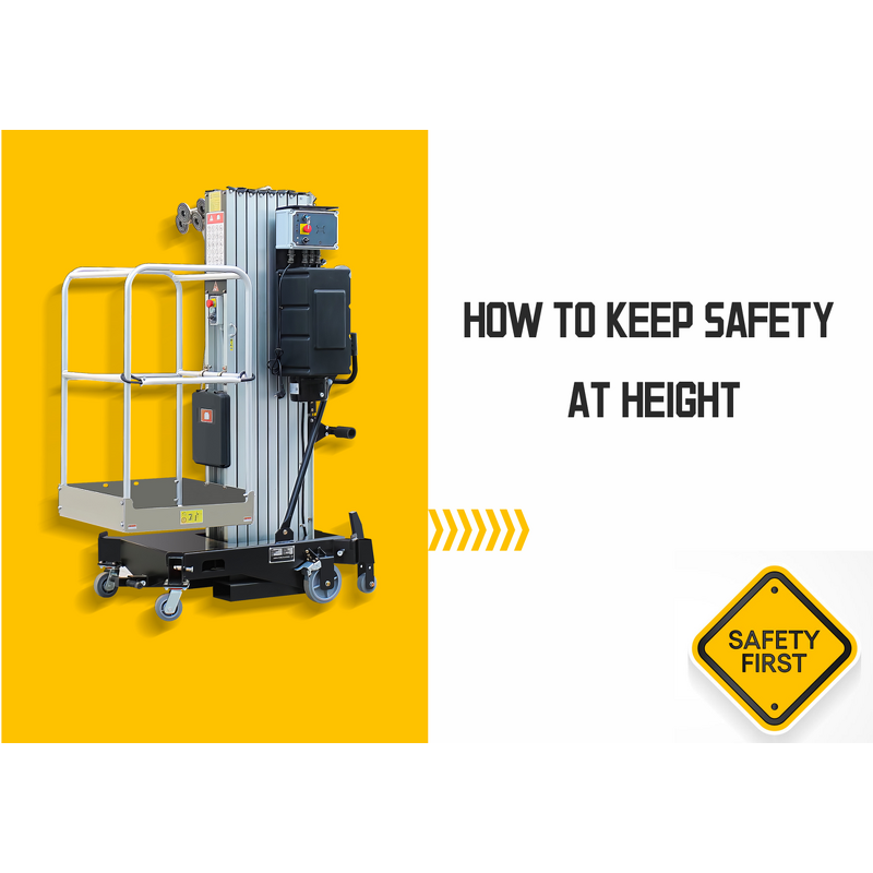 Vertical Mast Lift Manufacturer - Aluminum Alloy Lift Platform