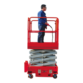 Electric Mobile Scissor Lift Factory - Semi-Electrical Manlift