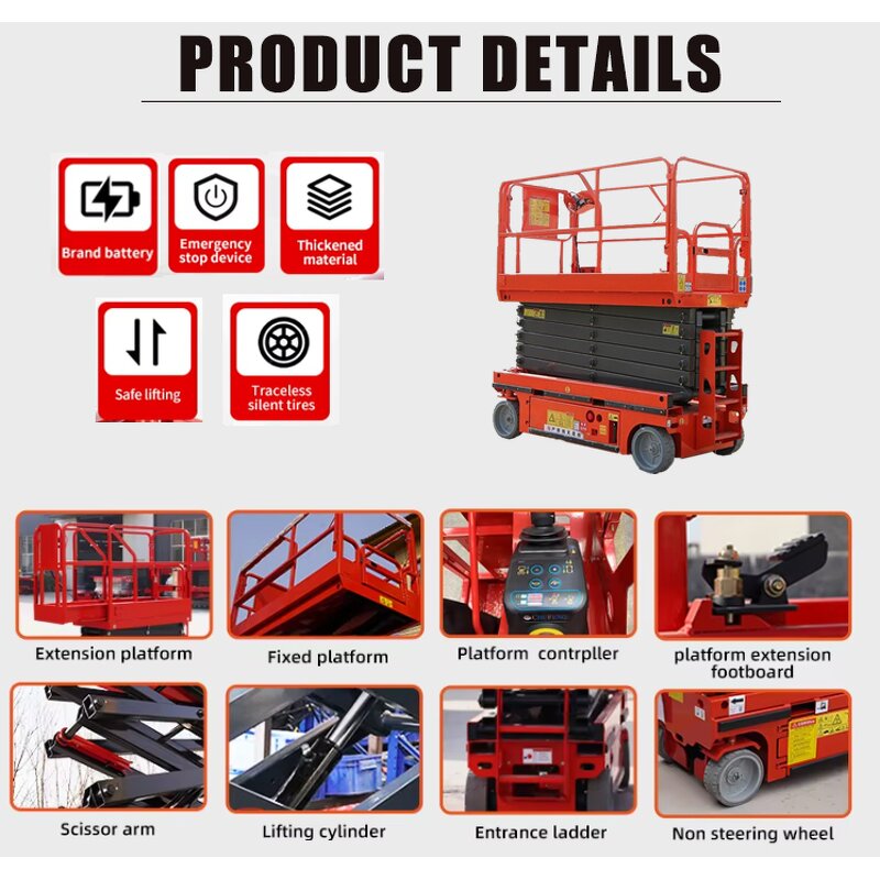 Aluminum Work Platform Manufacturer - Mobile Scissor Lift