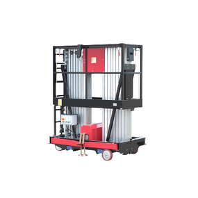 Aluminum Lifting Ladder Factory - Double Column Mobile Platform