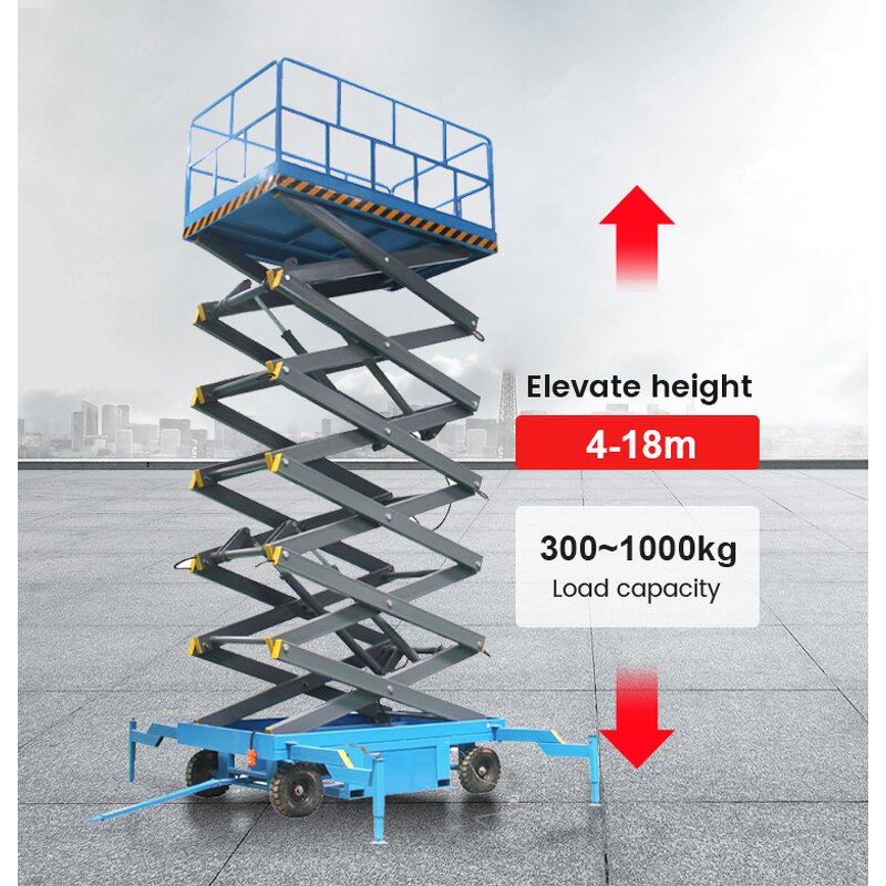 Hydraulic Work Platform Manufacturer - Self-propelled Scissor Lift