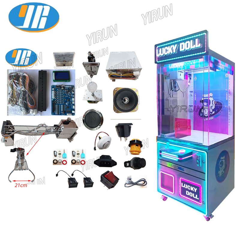 Crane Claw Machine Factory - DIY Prize Locker Arcade Game