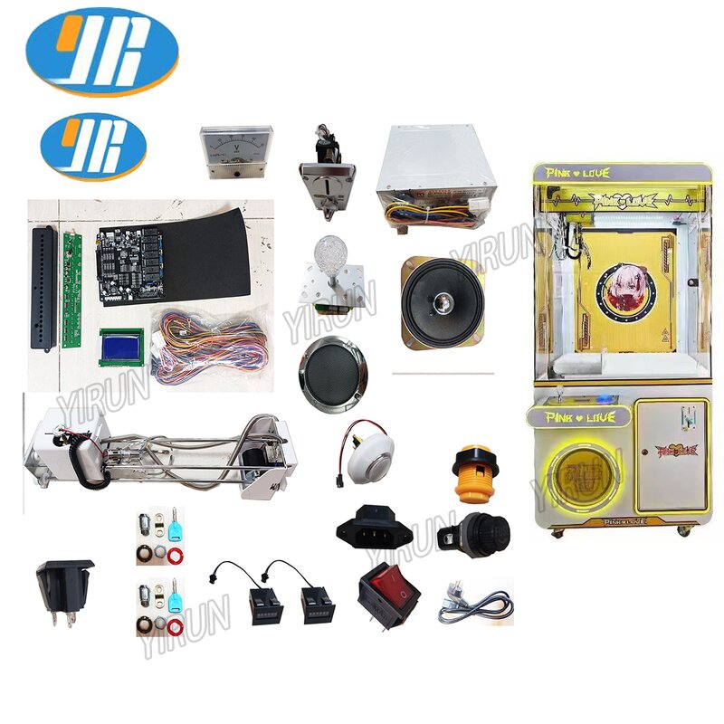 Claw Machine Kit Factory - LCD Screen DIY Parts Set
