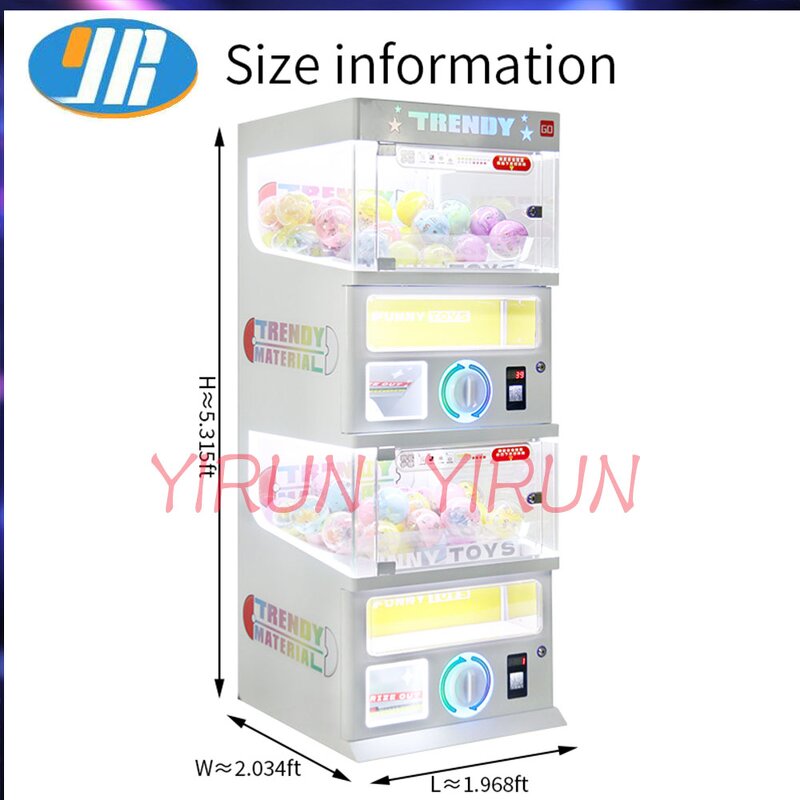 Gacha Machine Factory - Floor-Standing Capsule Vending