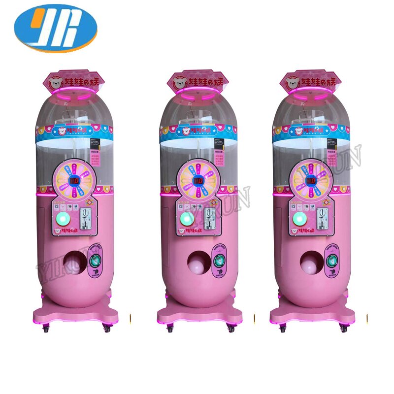 Gashapon Machine Manufacturer - Coin Operated Capsule Pusher