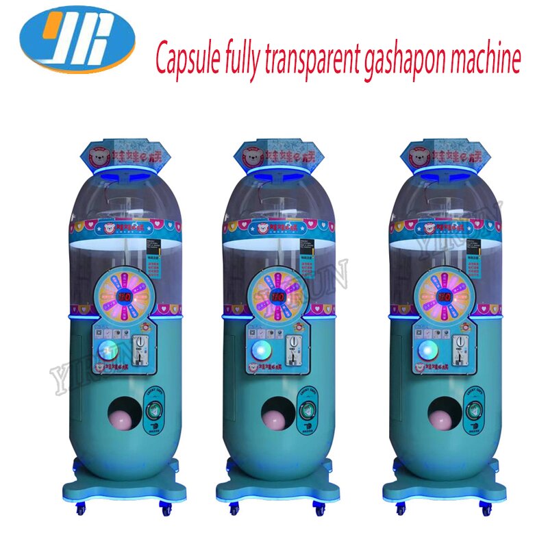 Gashapon Machine Manufacturer - Coin Operated Capsule Pusher