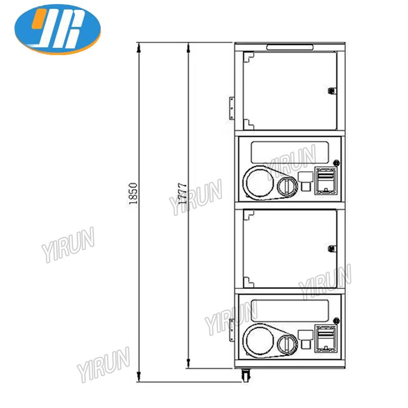 Gachapon Machine Factory - Custom 2-Layer Toy Vending