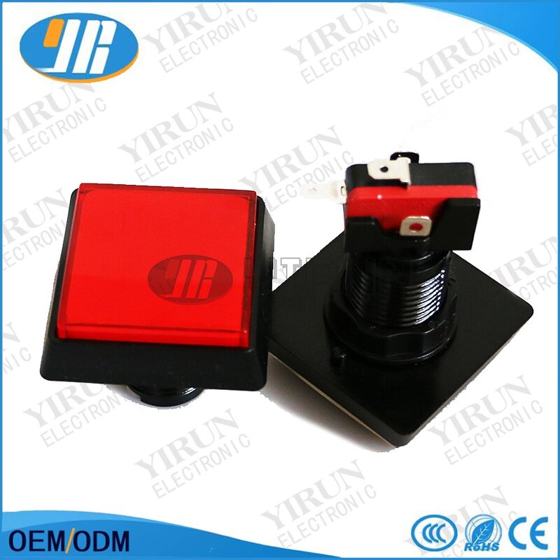 Push Button Factory - 28mm Round Plastic Game Button