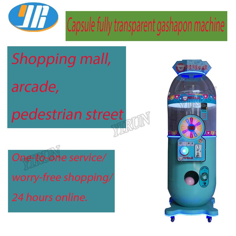 Gashapon Machine Manufacturer - Coin Operated Capsule Pusher