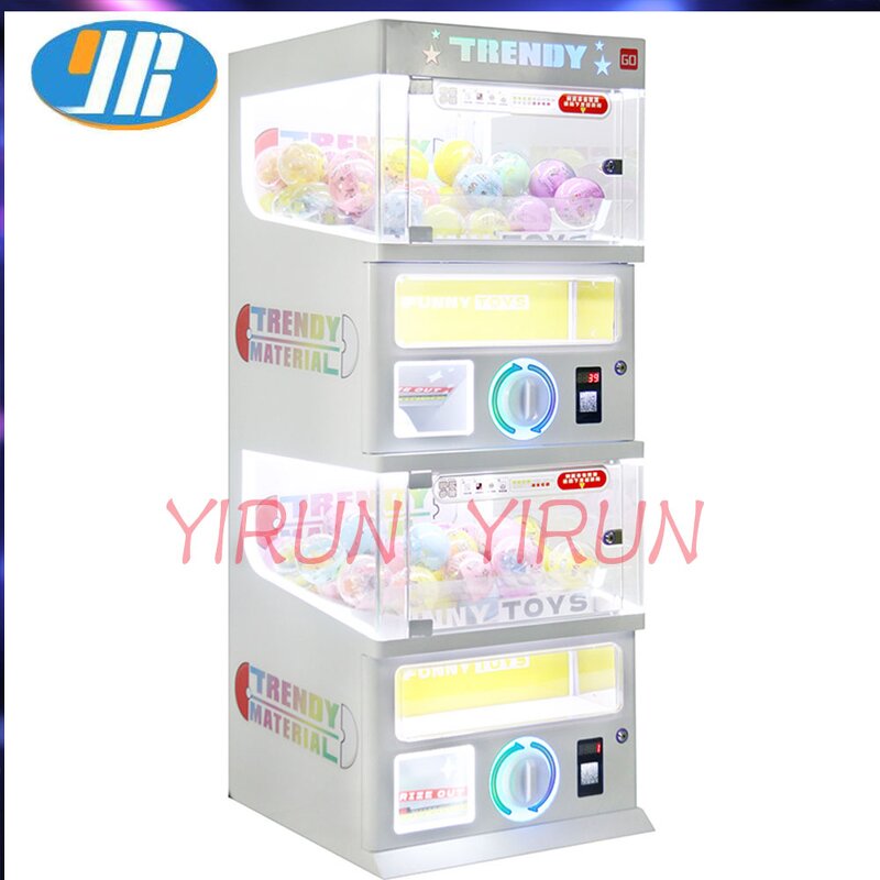 Gacha Machine Manufacturer - Custom LED Twisted Egg Vending