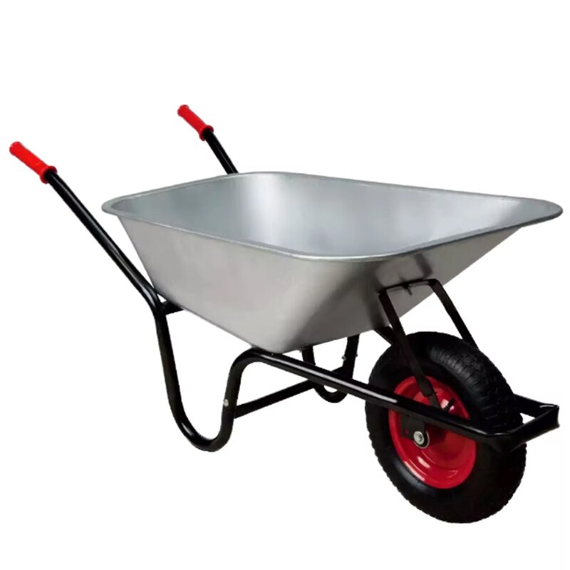 Hand Truck Factory - 500kg Zinc Galvanized Flatbed Trolley