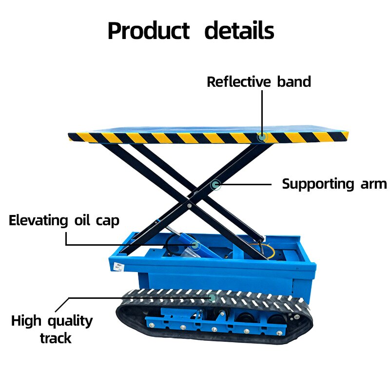 Tracked Transport Vehicle Manufacturer - Rubber Crawler Chassis
