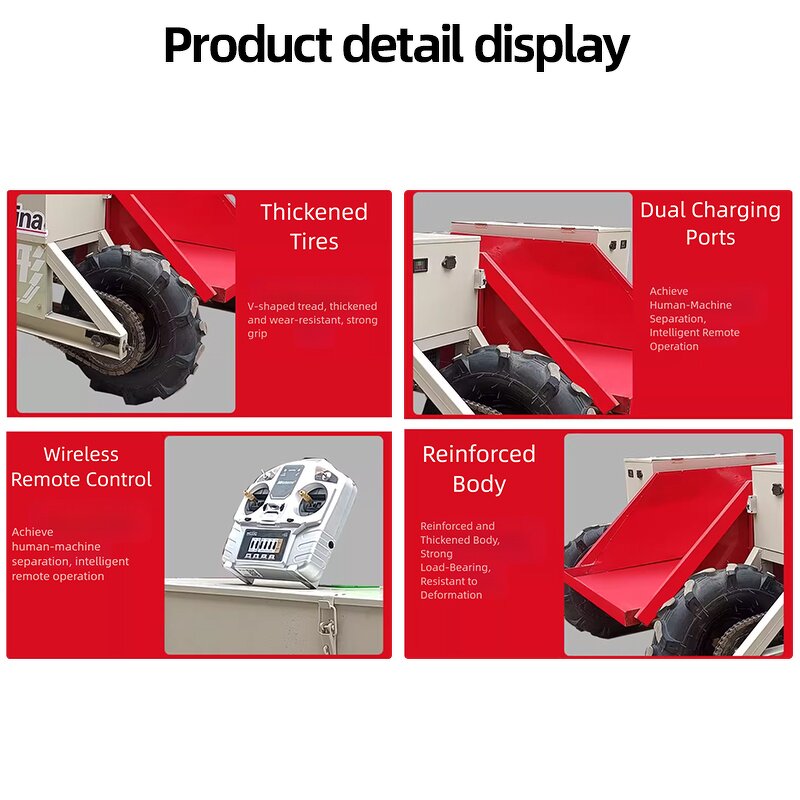 Tracked Transport Vehicle Factory - Front Loader Diesel Engine