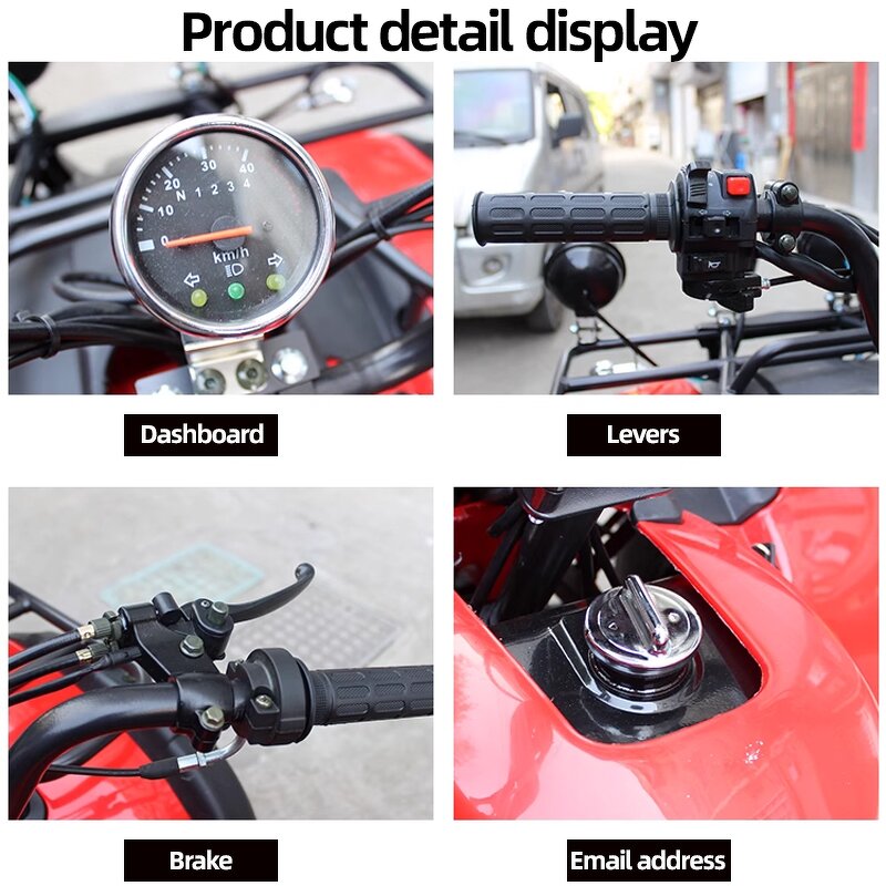 ATV Quad Bike Factory - 200cc 4x4 Gas/Electric OEM