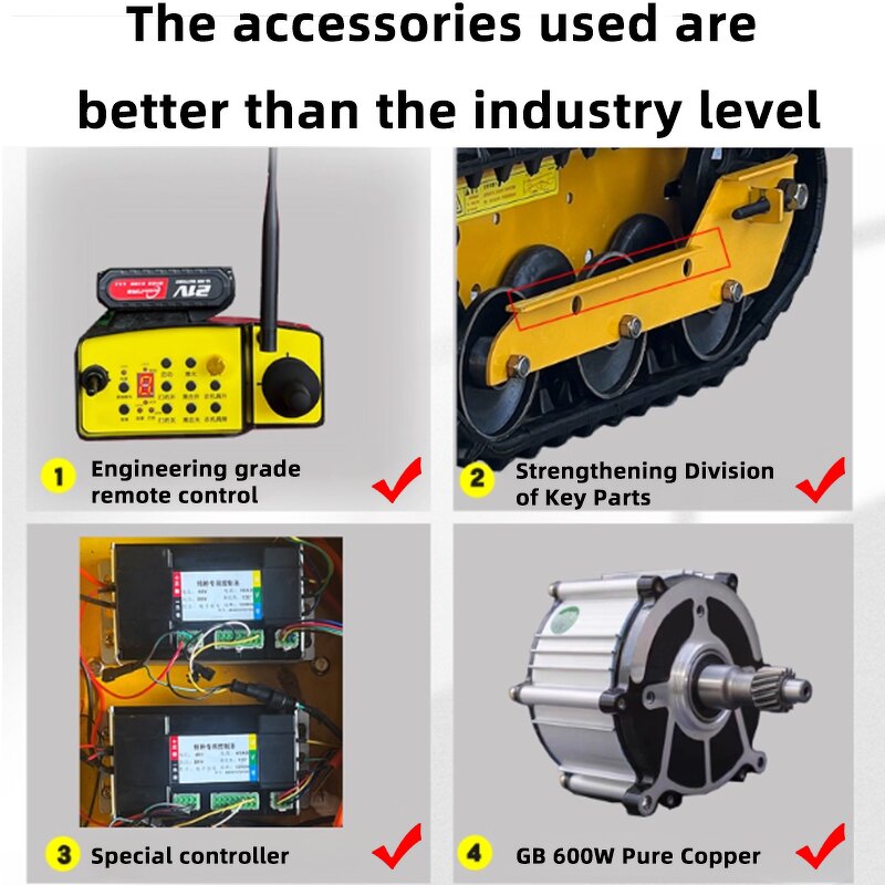 Tracked Transport Vehicle Manufacturer - Rubber Crawler Chassis