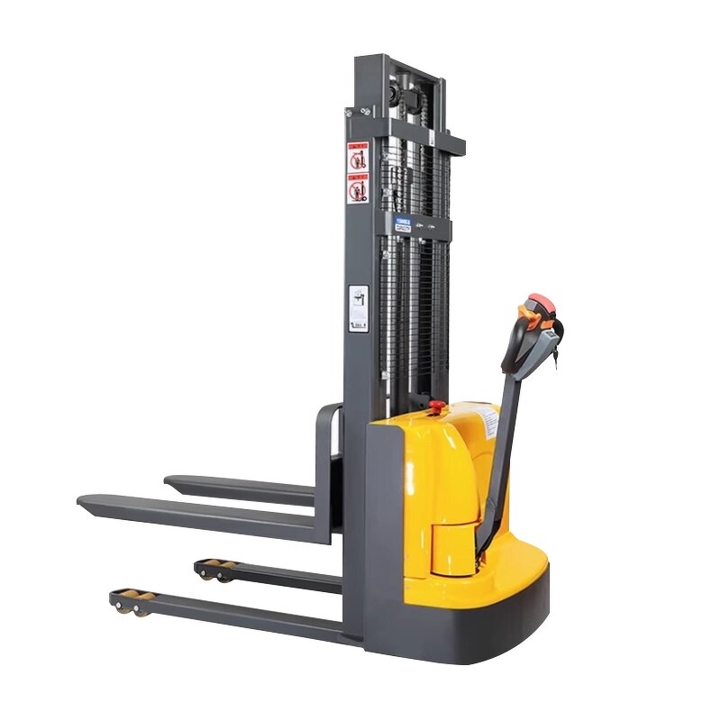 Semi-Electric Forklift Manufacturer - 2Ton 2m Hydraulic Stacker