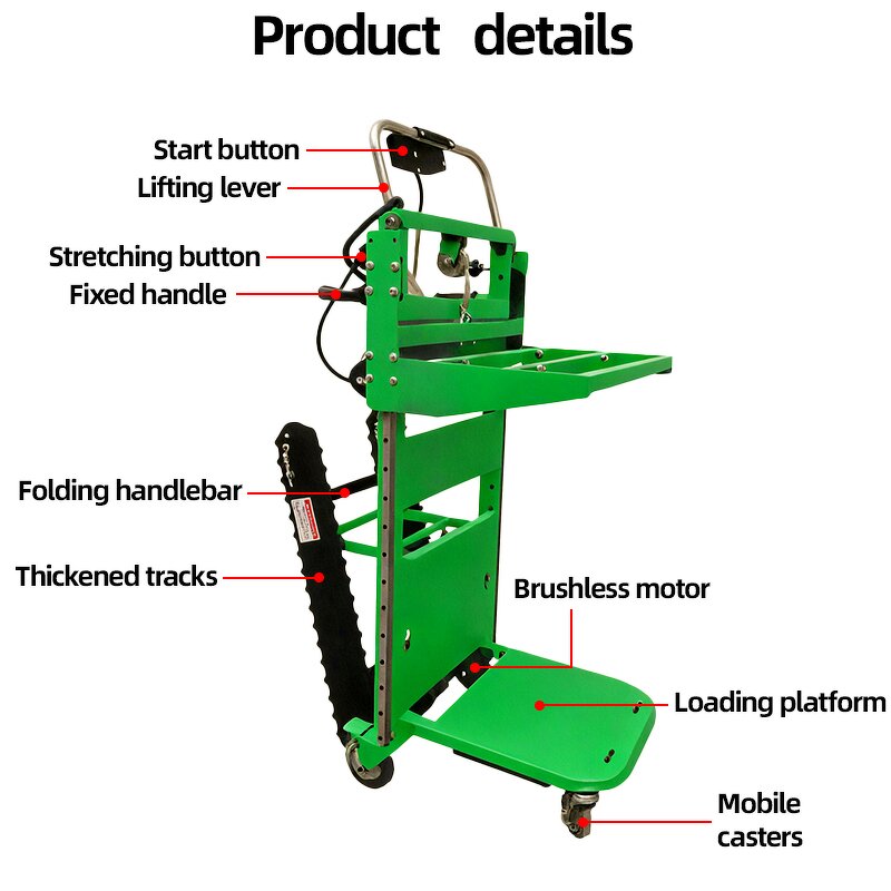 Electric Flatbed Truck Manufacturer - Two-Wheel Tiger Cart Small