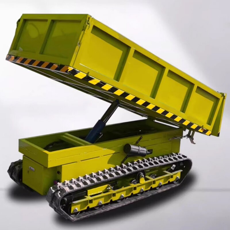 Tracked Transport Vehicle Factory - Rubber Crawler Chassis