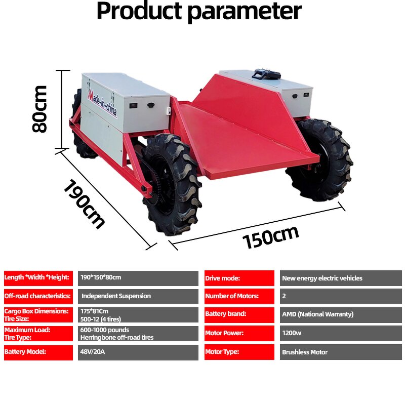Tracked Transport Vehicle Factory - Front Loader Diesel Engine