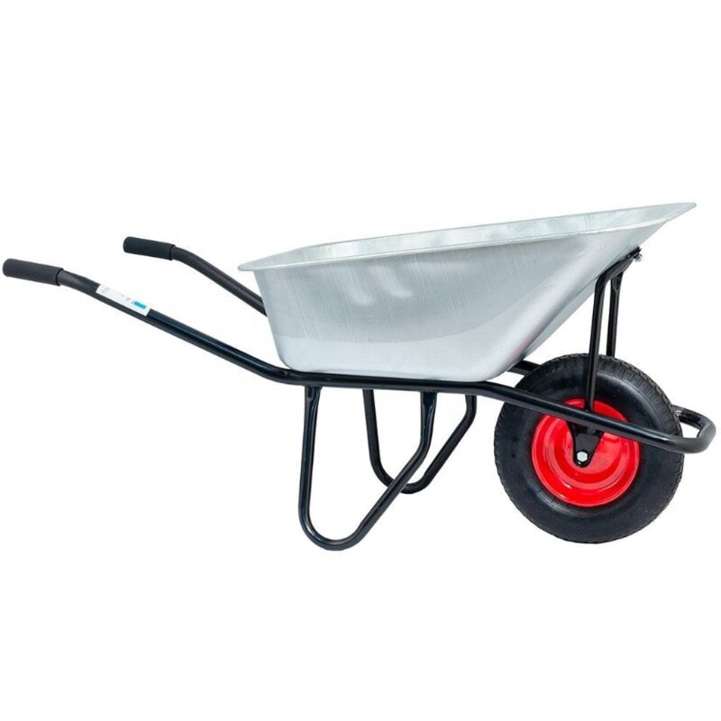Hand Truck Factory - 500kg Zinc Galvanized Flatbed Trolley