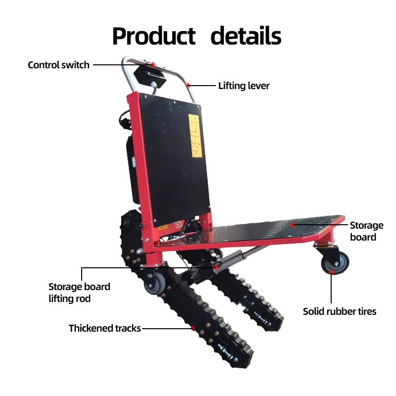 Electric Stair Climbing Machine Factory - Crawler-Type Full-Automatic