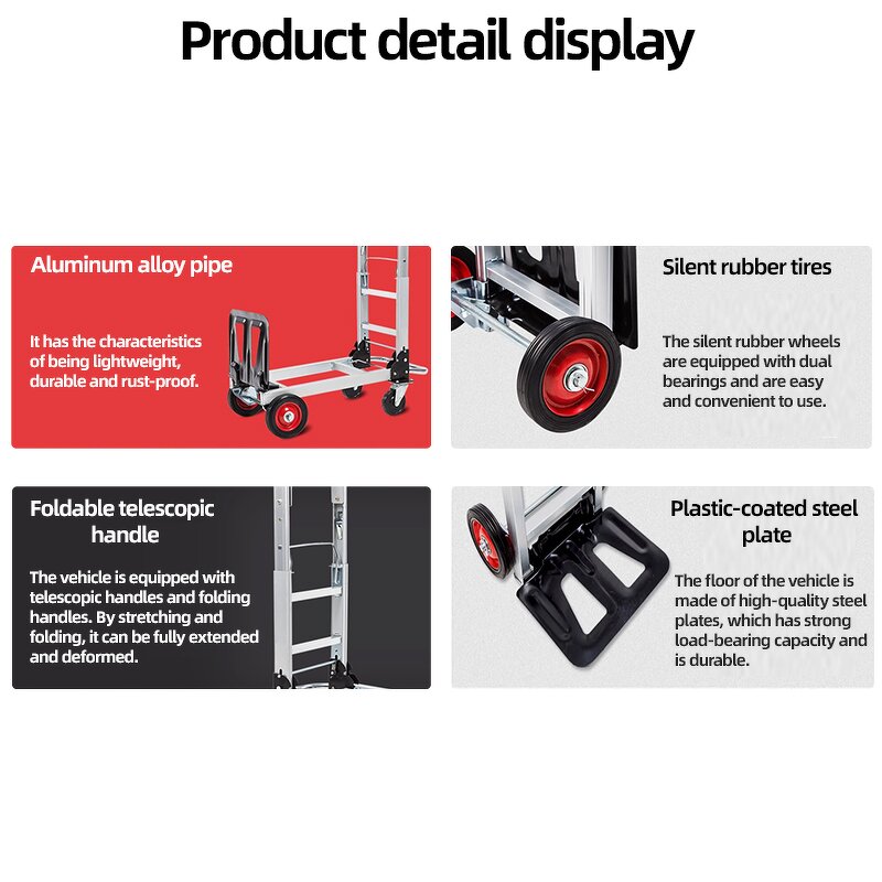 Electric Tiger Cart Factory - Lead-Acid Battery Tile Trolley