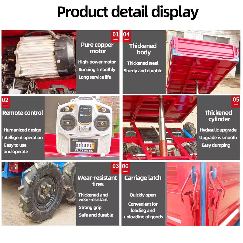Electric Transport Vehicle Manufacturer - 4WD All Terrain Remote