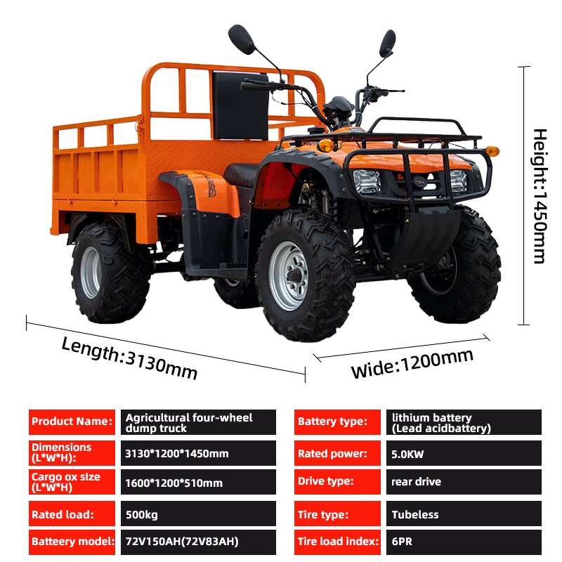 ATV Quad Factory - Euro4 250cc Metal Construction