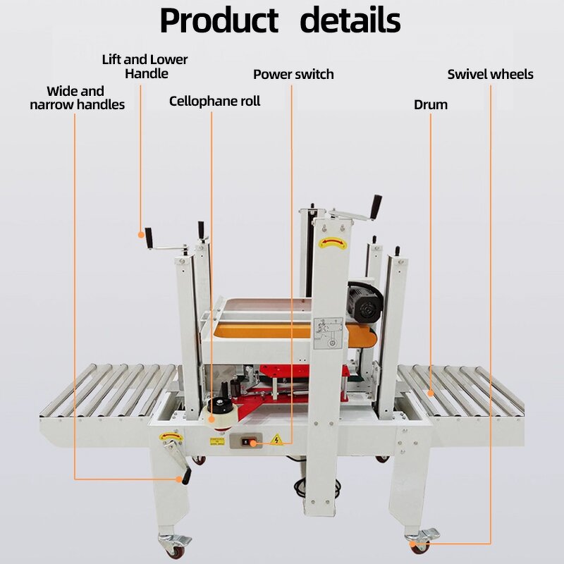 Packaging Machine Factory - Automatic Case Sealing Erector