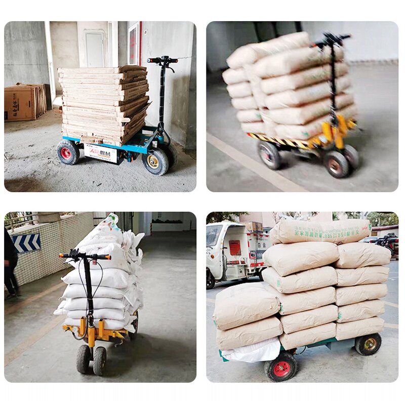 Electric Handcart Manufacturer - 400kg Foldable Steel Platform