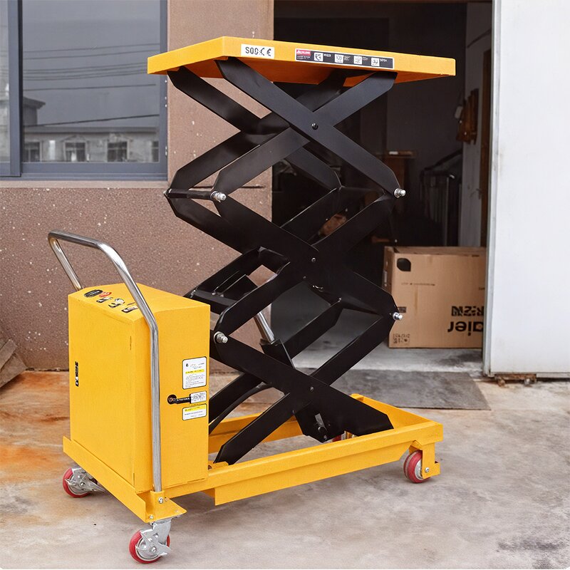 Electric Scissor Lift Manufacturer - 220V/380V Simple Steel