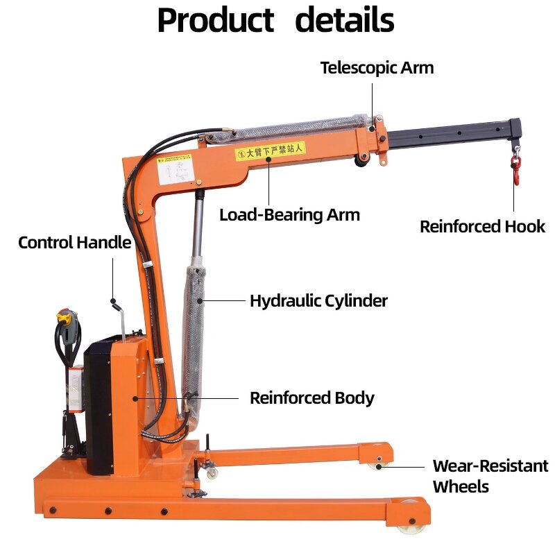Shop Crane Manufacturer - Single Electric Rotating Repair