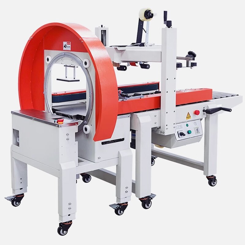 Tape Wrap Sealing Machine Factory - Automatic Motor-Driven