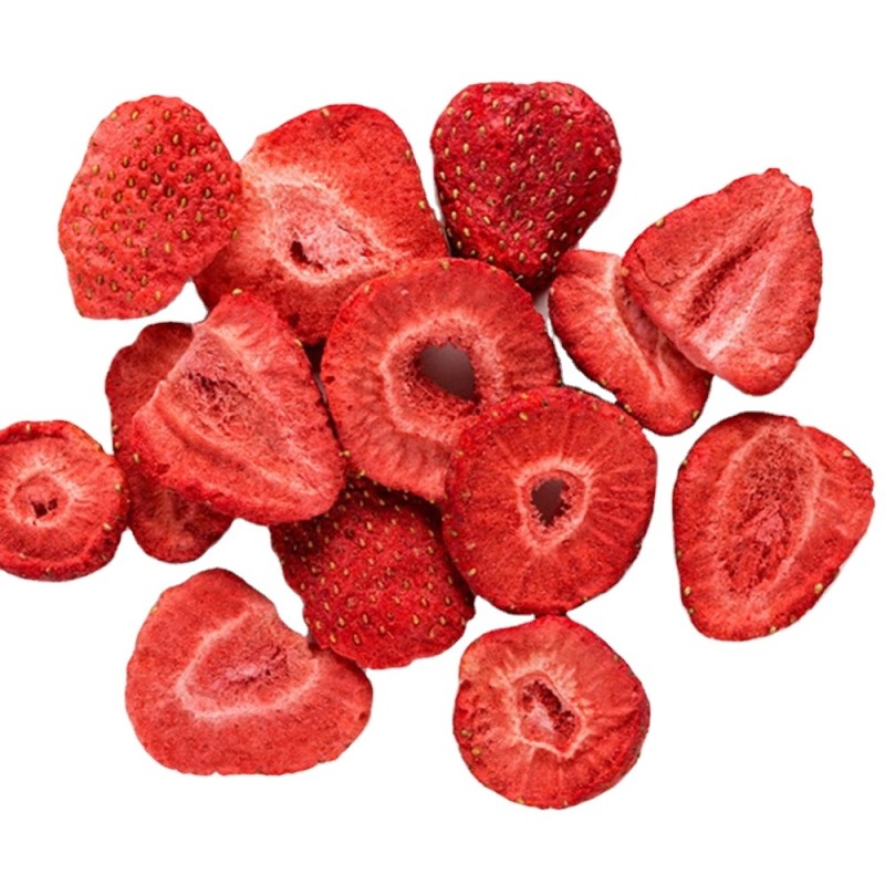 Freeze Dried Strawberry Manufacturer - OEM Whole Sliced FD