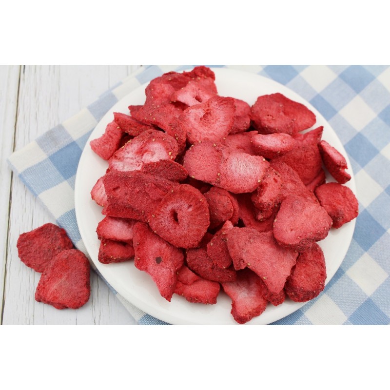 Freeze Dried Strawberry Manufacturer - OEM Bulk Yogurt Snacks