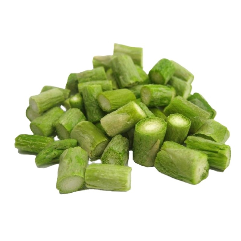 Freeze Dried Asparagus Factory - OEM Green Slice Cube