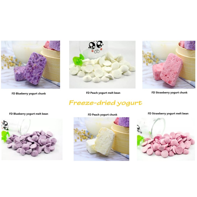 Freeze Dried Yogurt Manufacturer - OEM Strawberry Blueberry