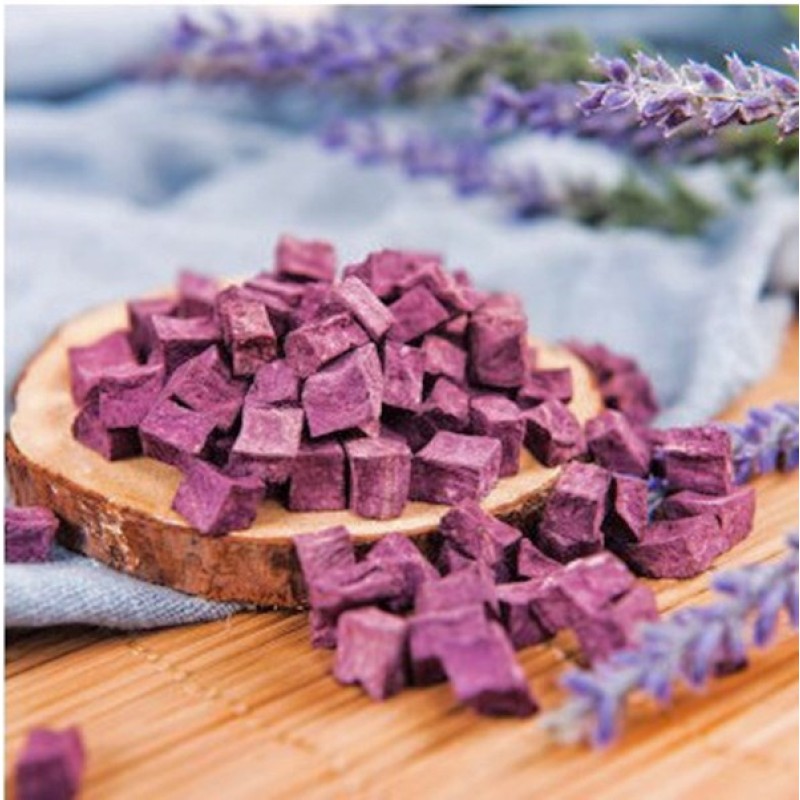 Freeze Dried Sweet Potato Factory - OEM Purple Dice