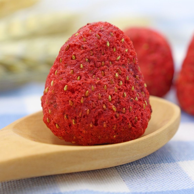 Freeze Dried Strawberry Manufacturer - OEM Diced Slice Powder