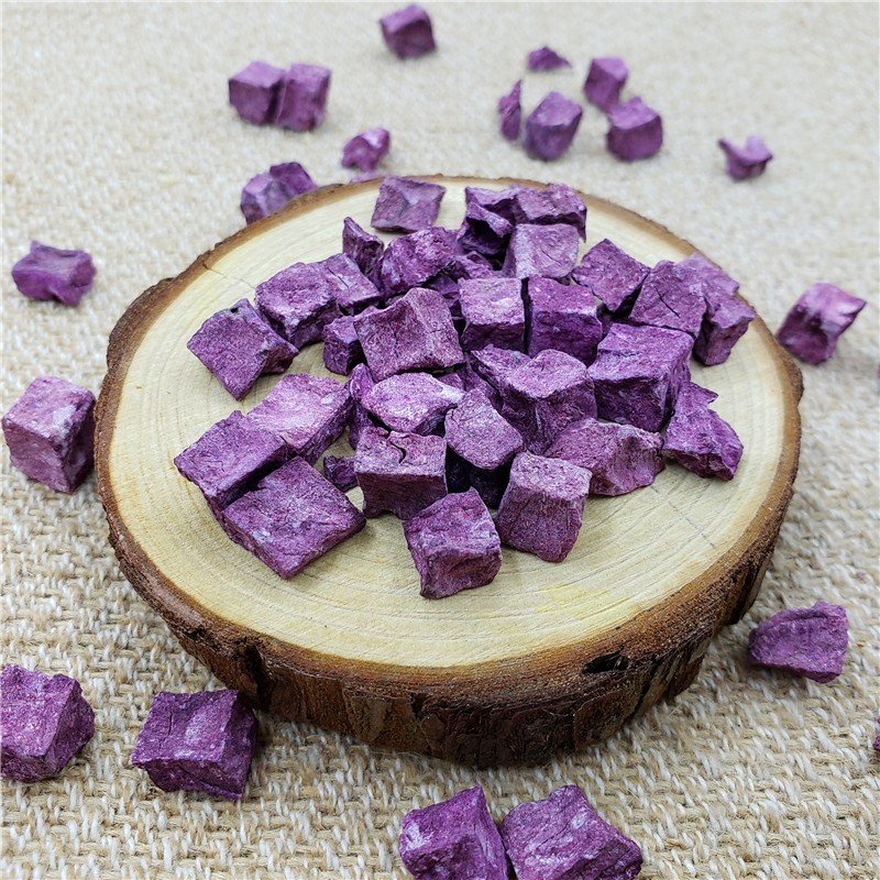 Freeze Dried Sweet Potato Factory - OEM Purple Dice