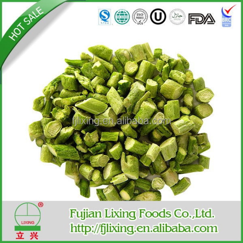 Freeze Dried Asparagus Factory - OEM Green Slice Cube