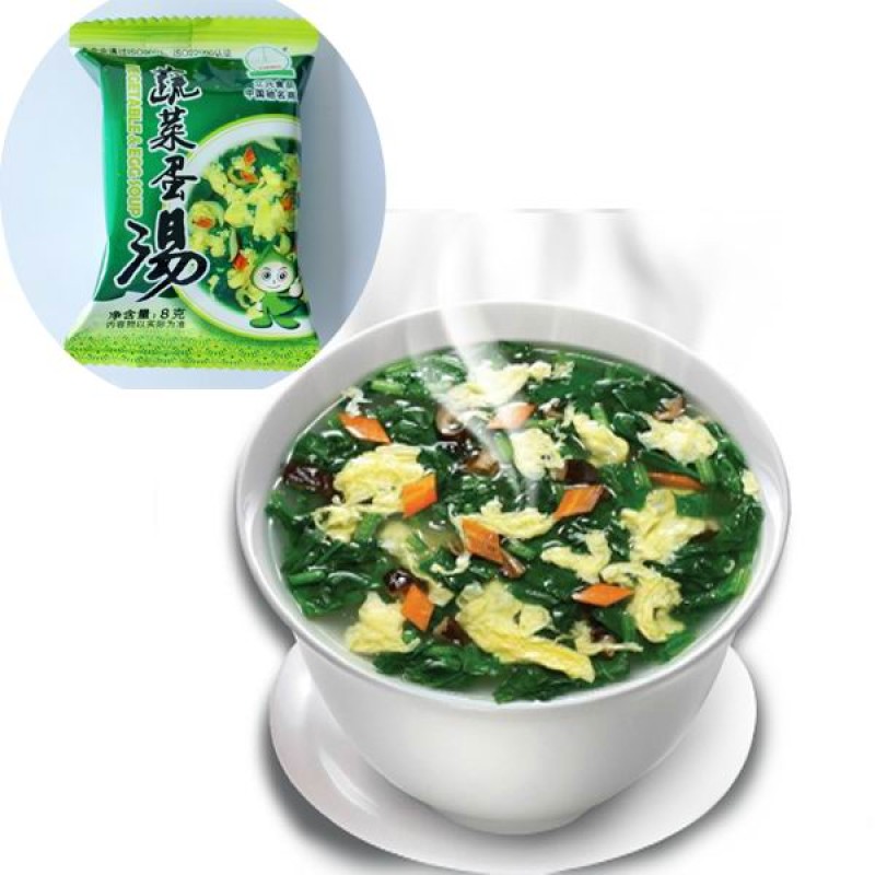 Instant Soup Manufacturer - OEM Vegetable Egg