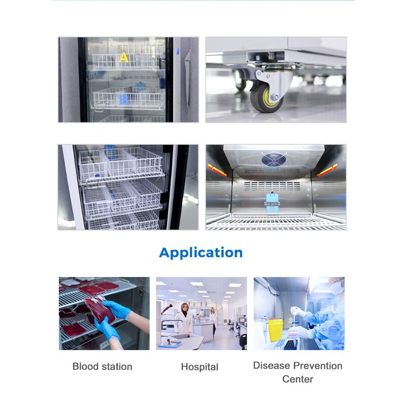 Blood Bank Refrigerator Manufacturer - Cool Air Reduction Door